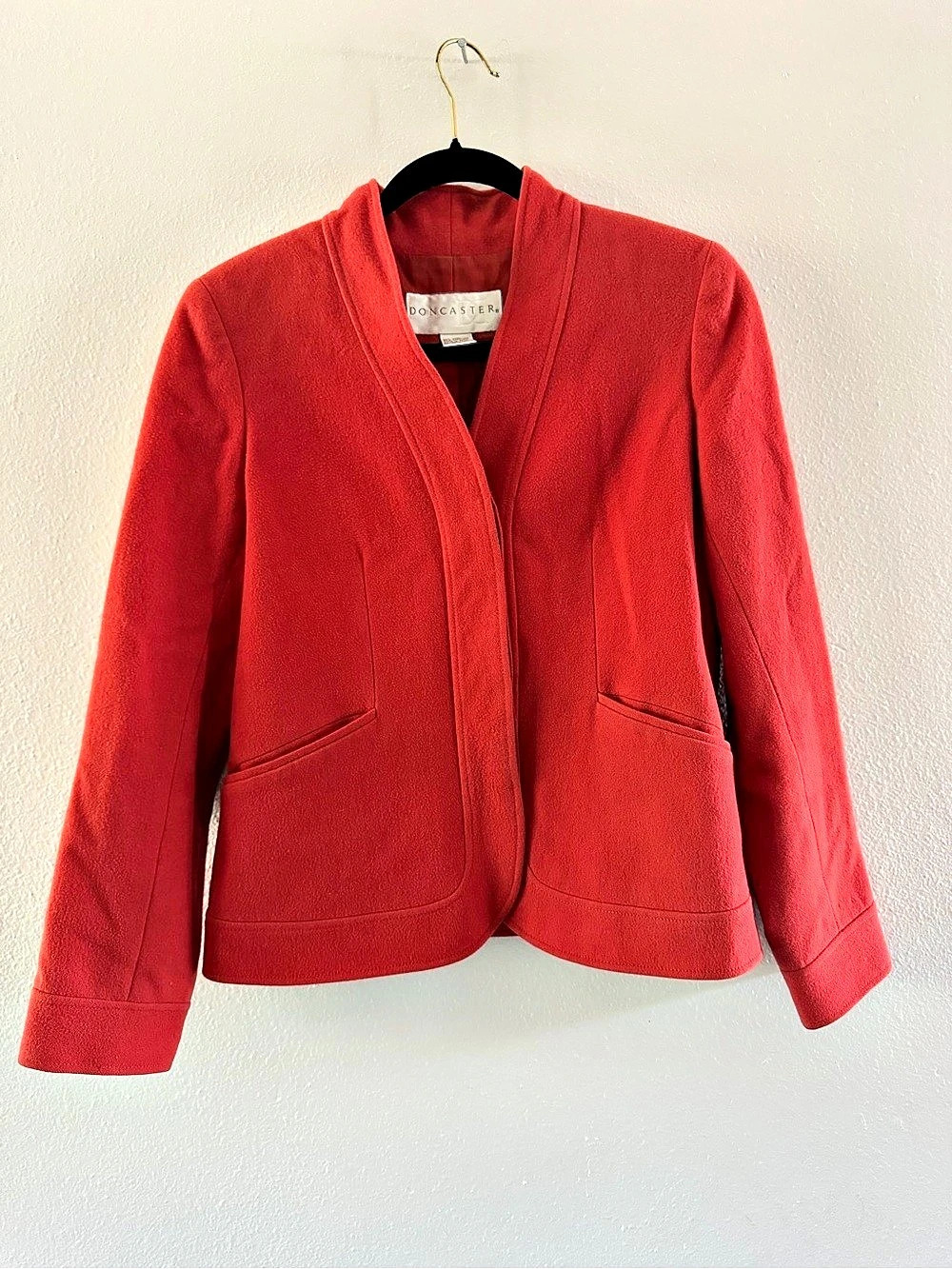 Doncaster Wool Cashmere Blazer Size 6